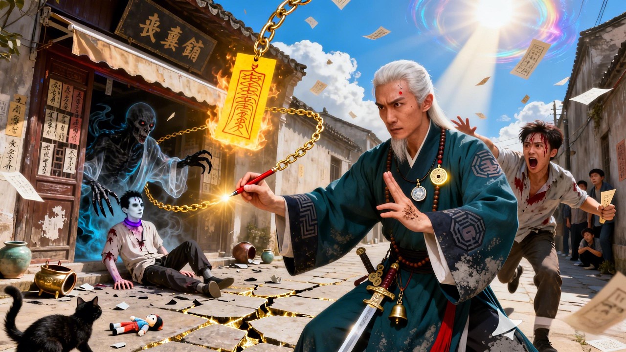 🔔[首發新劇]老巷丧葬铺的钟师傅出手！邪祟怪事一桩接一桩，结局太暖心！👴🔥
