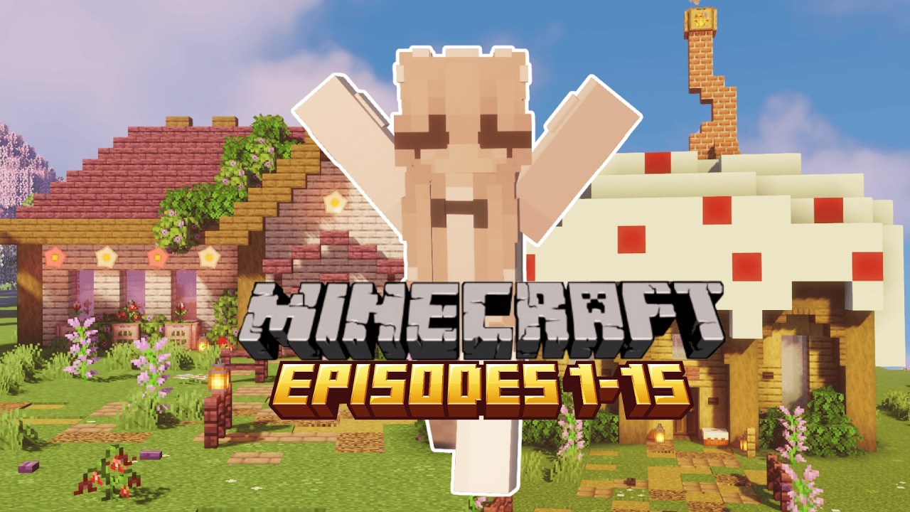 I Survived 100 Days in My Minecraft Vanilla+ World [FULL MOVIE]