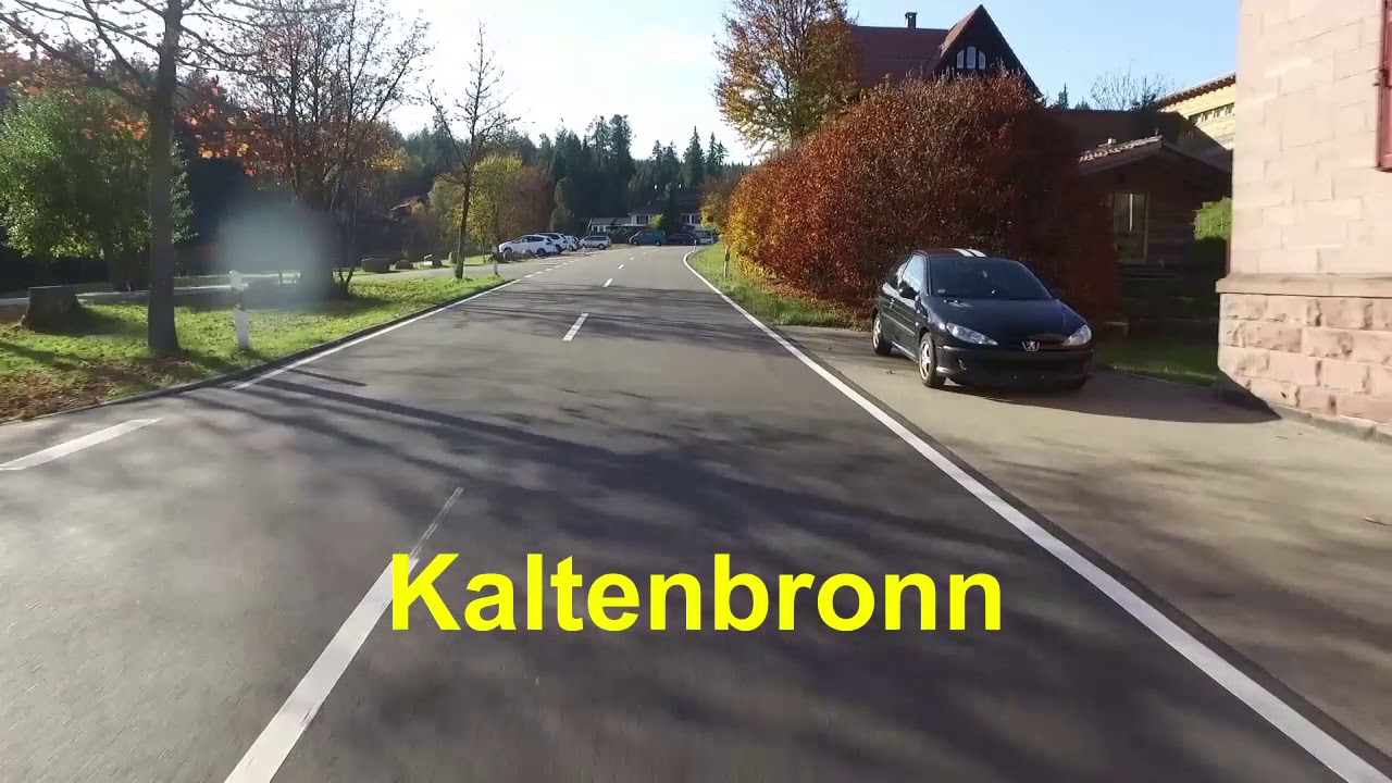 Mit dem Motorrad durch den Schwarzwald - Enzklösterle - Kaltenbronn - Murgtal