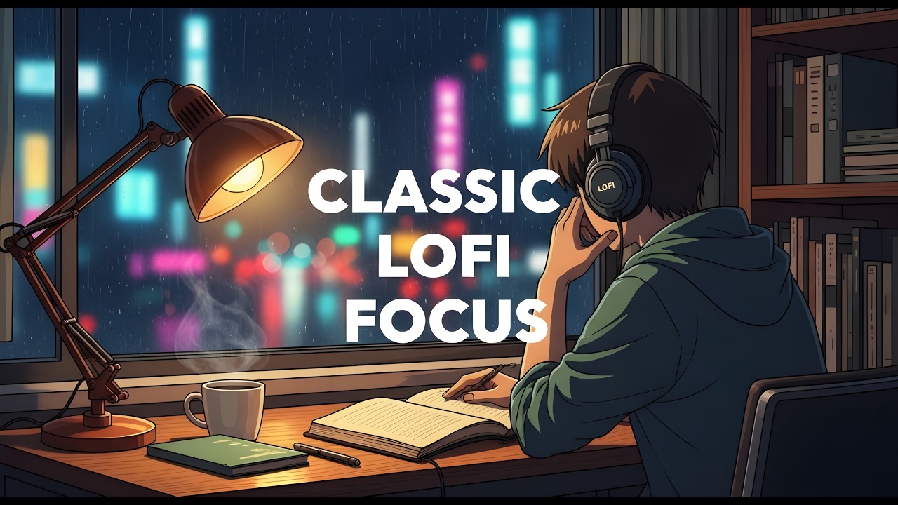 1 Hour of Classic Lofi Hip Hop ☕ Focus Music for Work and Studying | Study Music v1