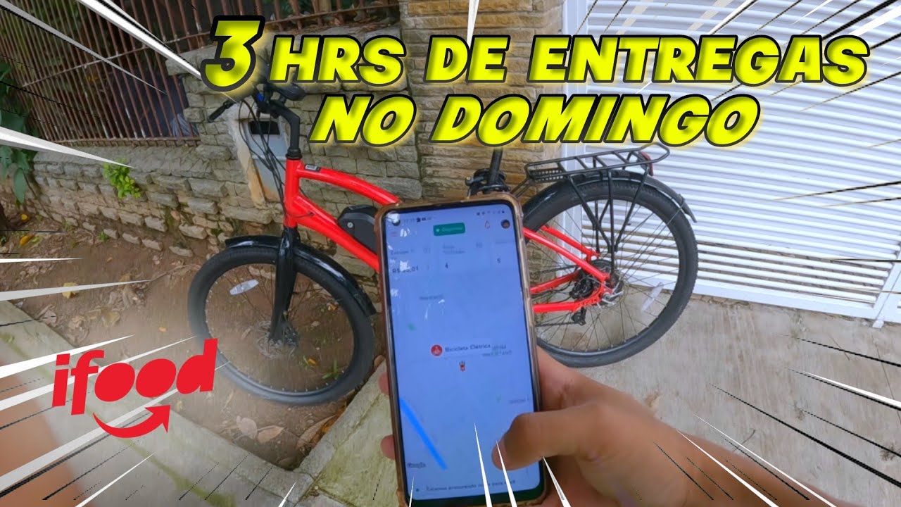 QUANTO FIZ EM 3HORAS DE ENTREGA???? | DELIVERY IFOOD