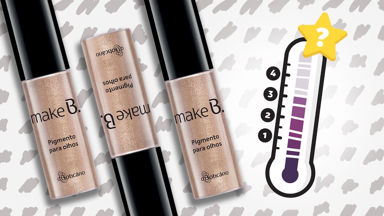 CHATÔMETRO Pigmento para olhos Make B | Lu Ferreira