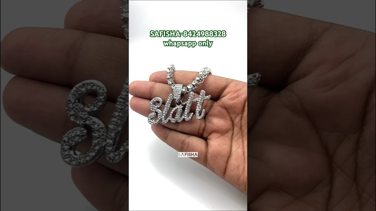 Hip Hop Cuban Mc Stan Chain Diamonds Plated Men Ice Chain #jewellery #mcstan #pendant #shorts