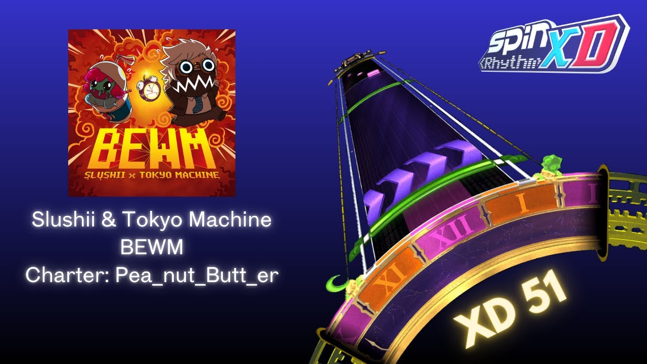 SRXD Custom: Slushii & Tokyo Machine - BEWM | Charted by Pea_nut_Butt_er