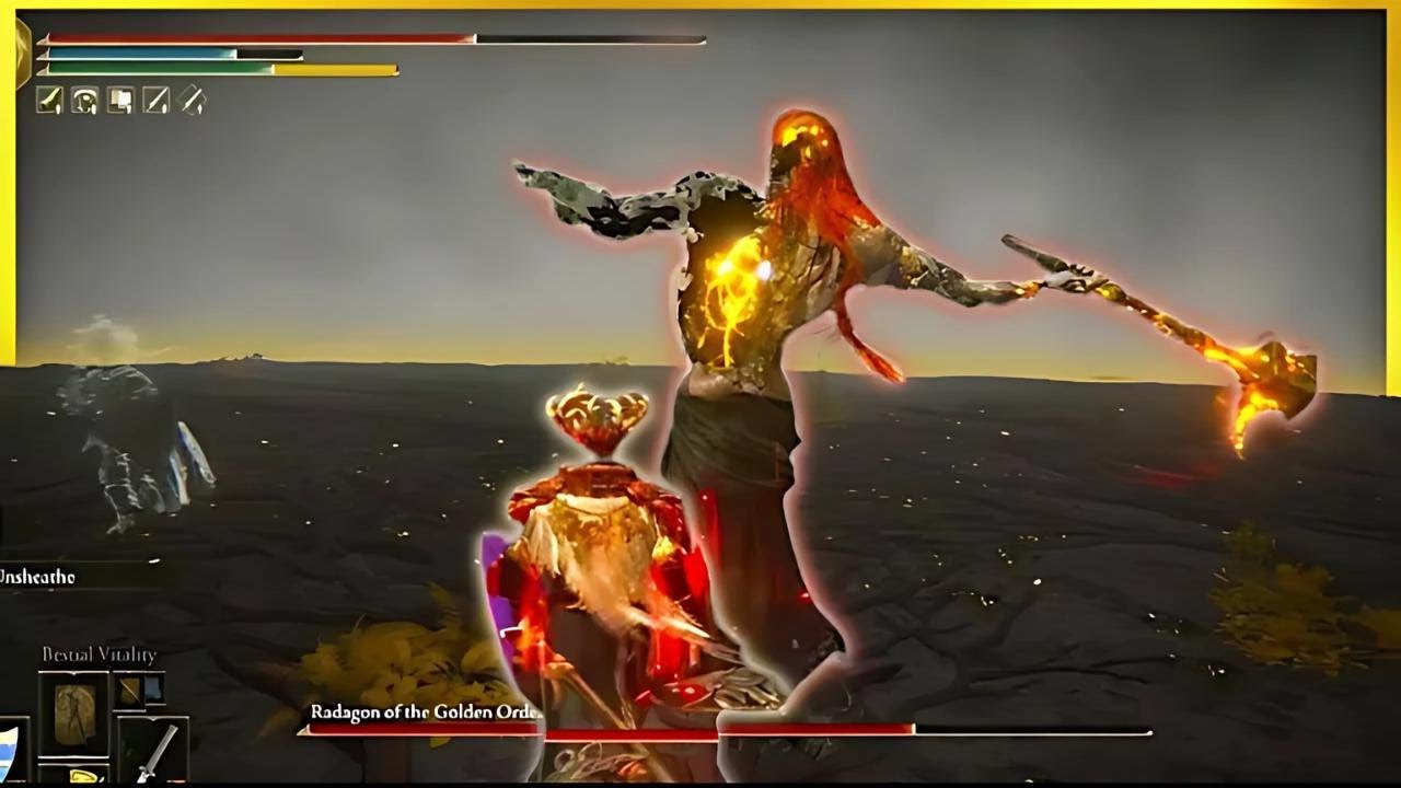 Elden Ring - Mata Fácilmente a Radagon y a la Bestia Prístina!