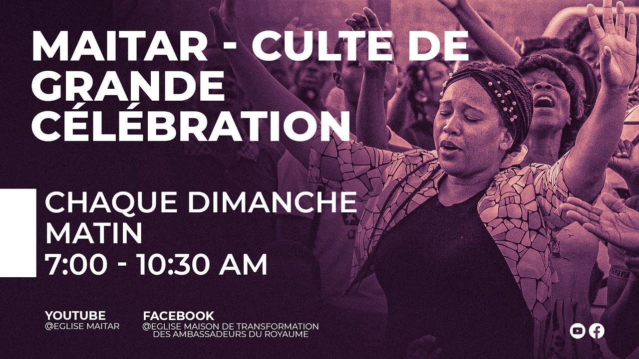 Bienvenue à notre culte du dimanche 11 janvier 2026.