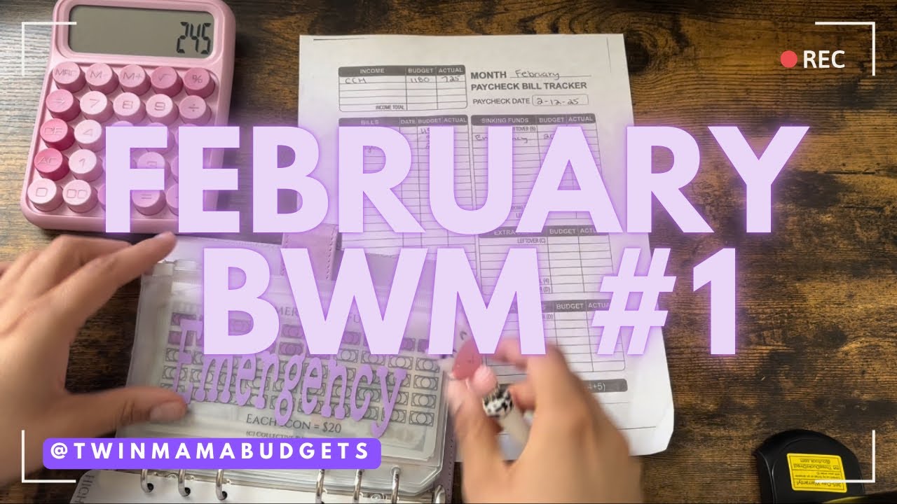 February BWM #1 | Budget With Me | Payday Routine | BWM