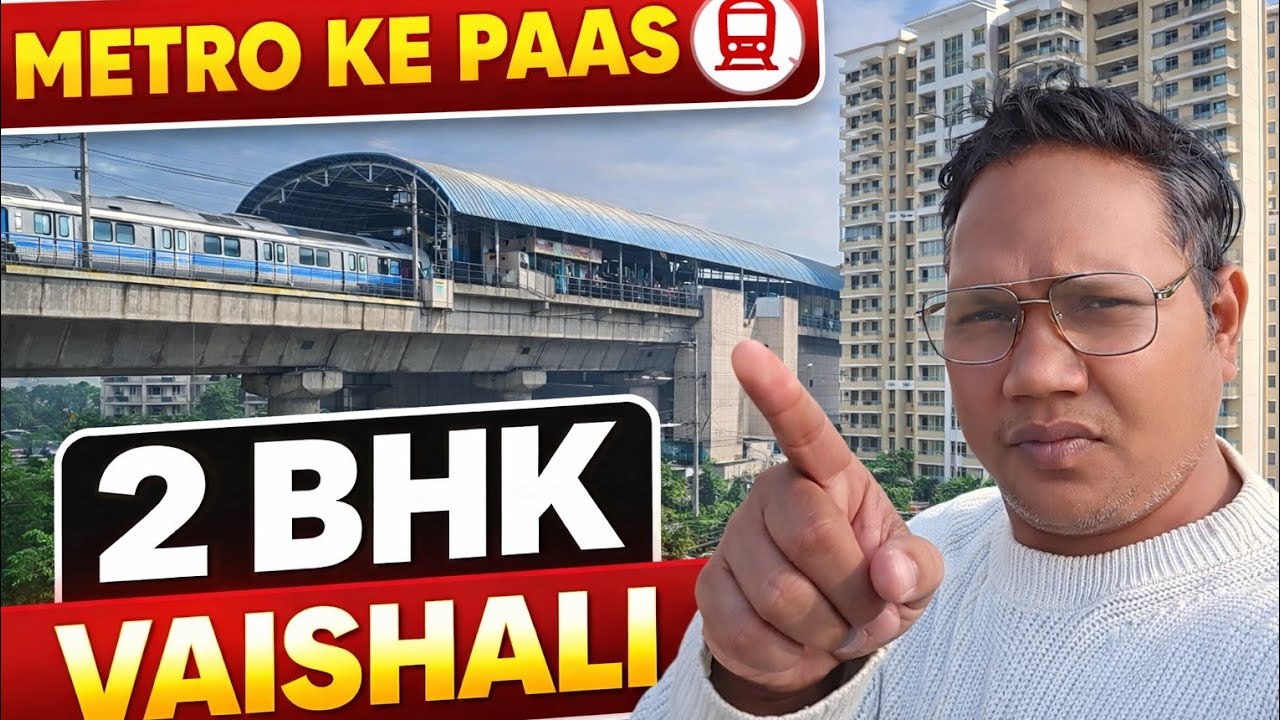 Vaishali Metro Walking Distance 2 BHK | Perfect Family Flat | Best Deal 2026 | Sirf 2 Minute Metro 😍
