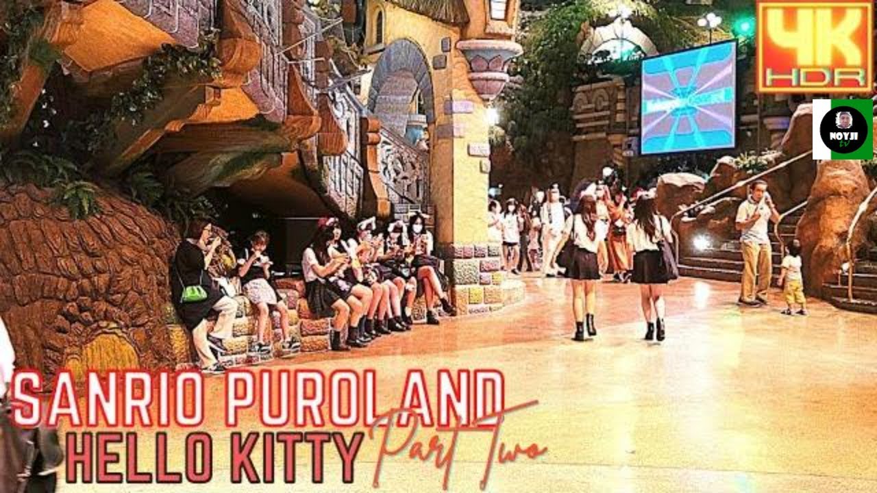 SANRIO PUROLAND | サンリオピューロランド | JAPAN WALK | 4K @NOYJITV