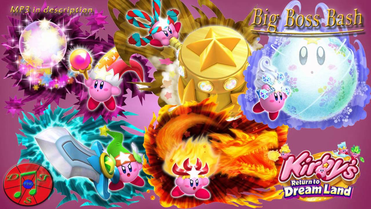 Kirby Remix - Big Boss Bash [Boss Medley]