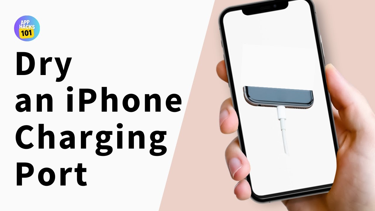How to Dry an iPhone Charging Port! | Dry Charging Port iPhone