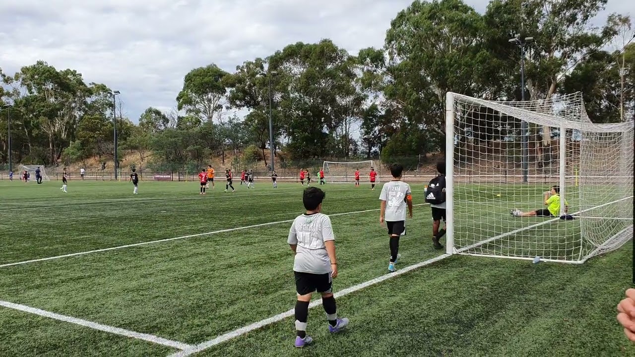 JCL week 2 U10 hume city vs Eltham redbacks 1st half 1-0