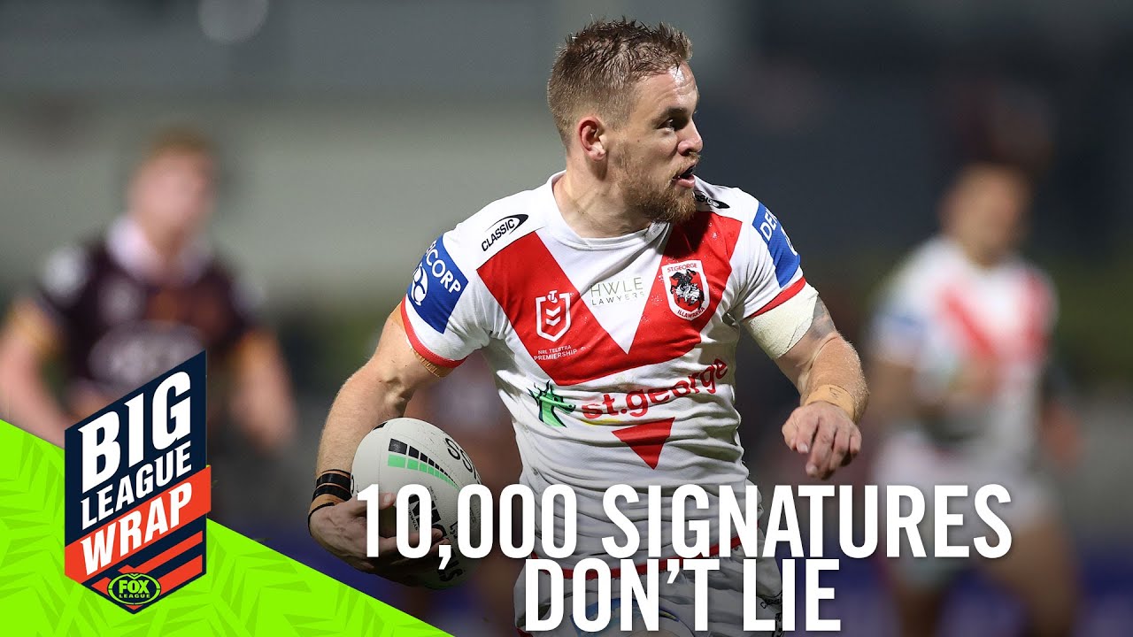 10,000 Signatures DON'T lie | Why Don't the Dragons want Dufty? | Big League Wrap