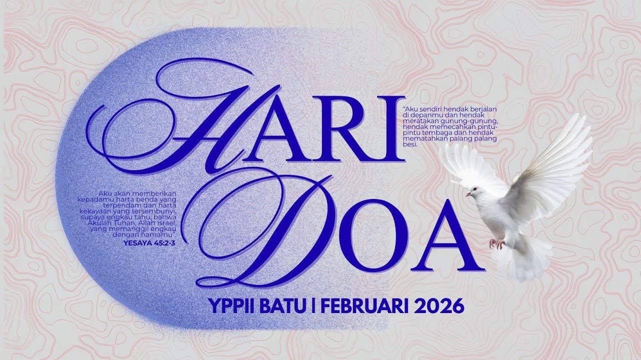 HARI DOA YPPII BATU  | 3 Februari 2026
