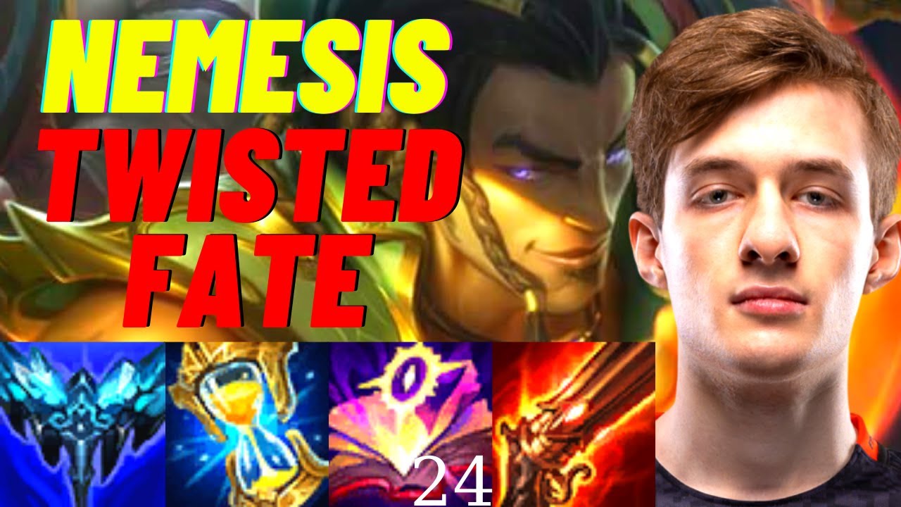 NEMESIS PLAYS TWISTED FATE VS ZED MID |EUW CHALLENGER PATCH 11.5| [League of Legends] Full Gameplay
