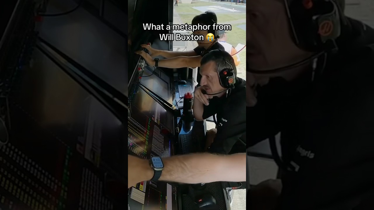 Another crazy quote from Will Buxton 😂🏎️🏁 