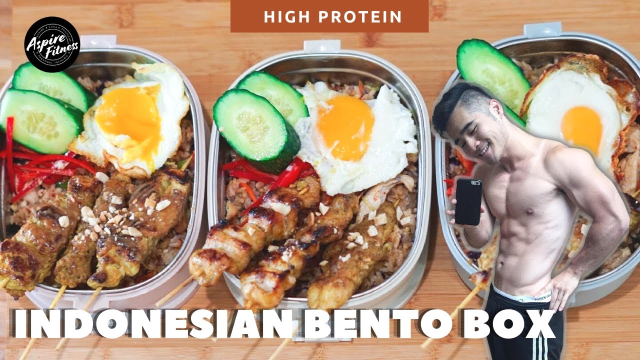 Healthy Indonesian Recipes | Nasi Goreng & Chicken Satay Recipe | Healthy Asian Meal Prep Ep 34.