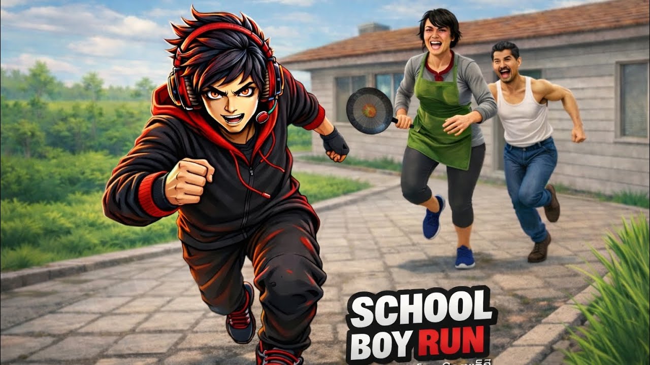 The Great Home Escape school boy run