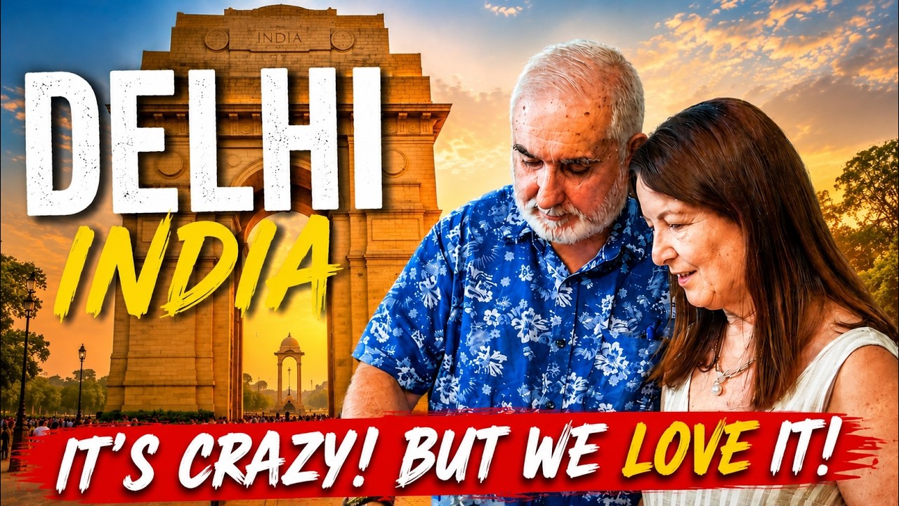 CHAOTIC DELHI 🇮🇳 | The Beautiful Madness of India’s Craziest City!