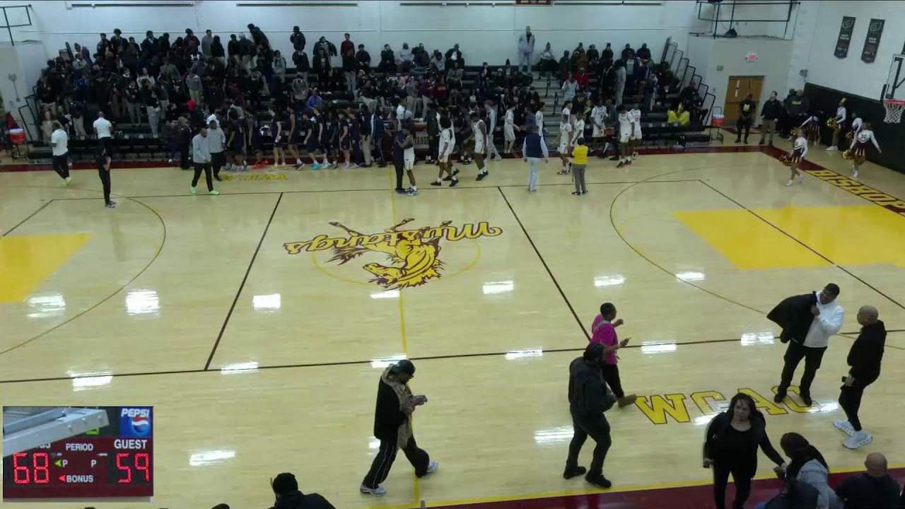 Bishop McNamara vs Our Lady of Good Counsel High School Boys' VARSITY Basketball