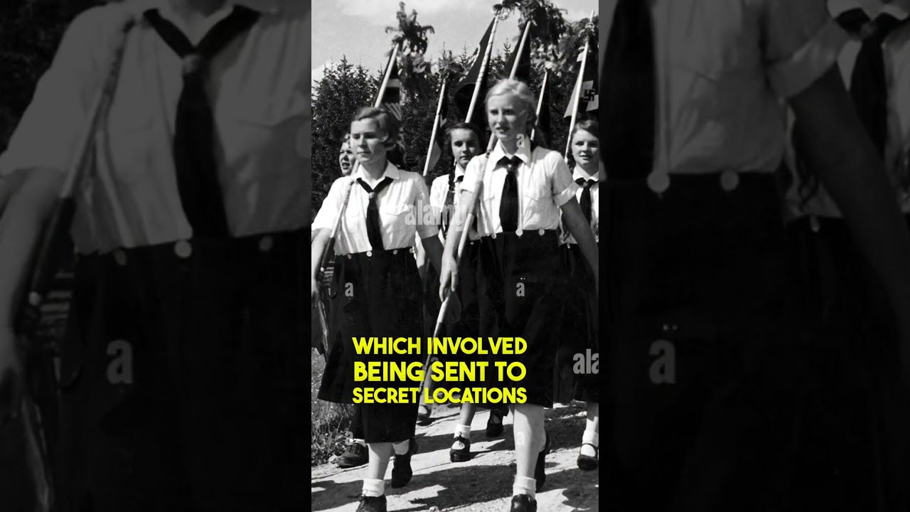 The Sadistic Nazi Breeding Program #shorts #history #ww2