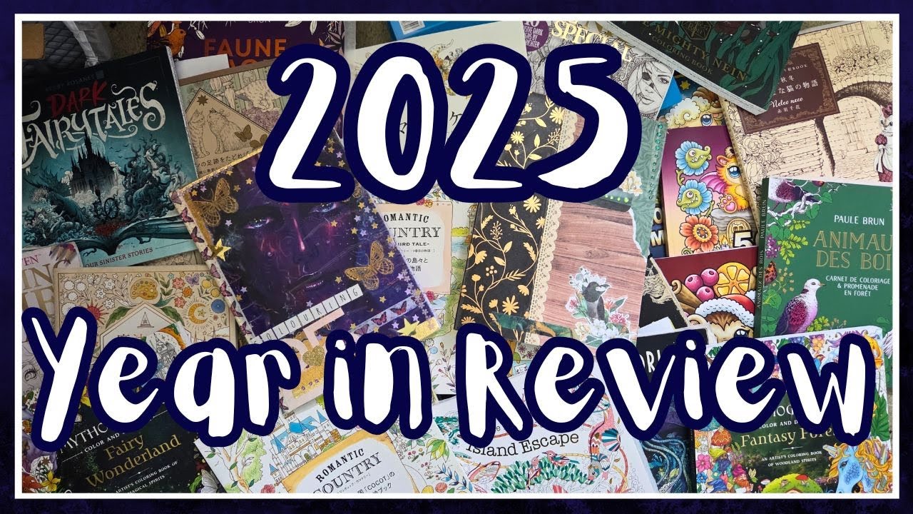 2025 Year of Colouring Review