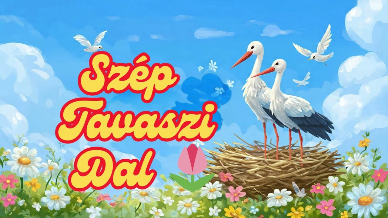 Sz&eacute;p #Tavaszi Dal 🌷 G&oacute;ly&aacute;k, fecsk&eacute;k &eacute;s v&aacute;ndormadarak  #gyerekdal