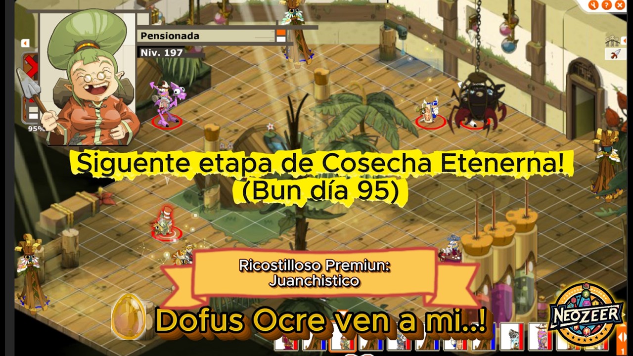 Siguente etapa de Cosecha Eterna! (Bun día 95)