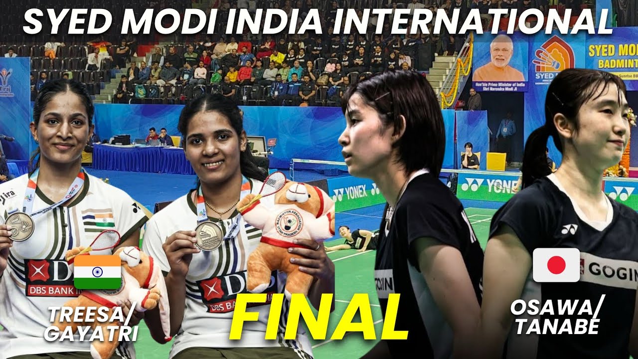 TREESA JOLLY/GAYATRI vs KAHO OSAWA/MAI TANABE | SYED MODI INDIA INTERNATIONAL FINAL WD