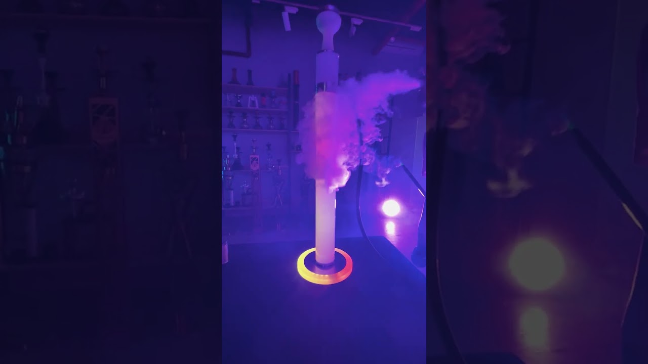 A tower of light, a symbol of modern luxury