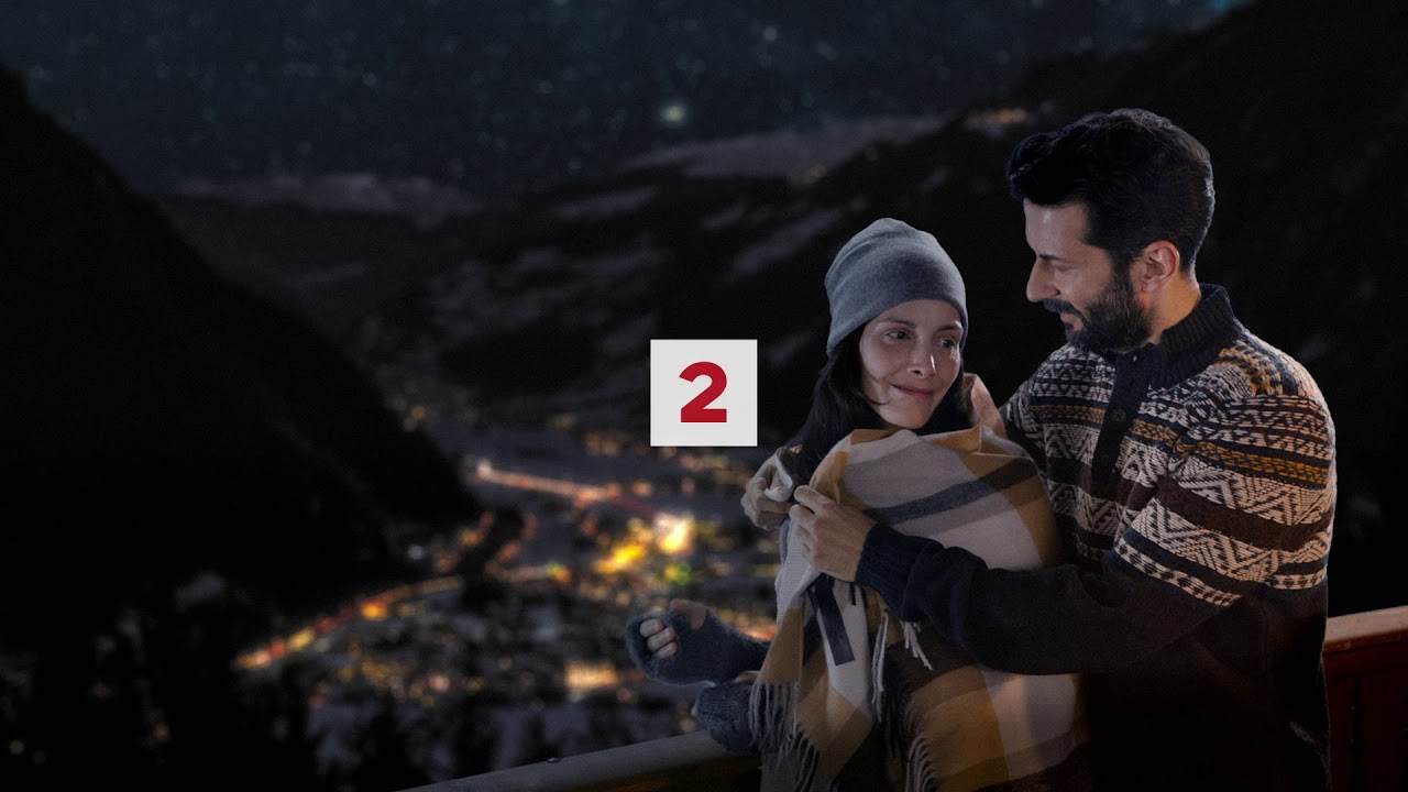 ORF2 2019 Station Ident Winter Night Couple