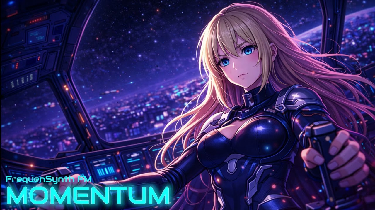 1999 MOMENTUM  – 1 Hour of Darkwave & Synthwave | Dystopian Neon Atmosphere for Focus & Night Drive