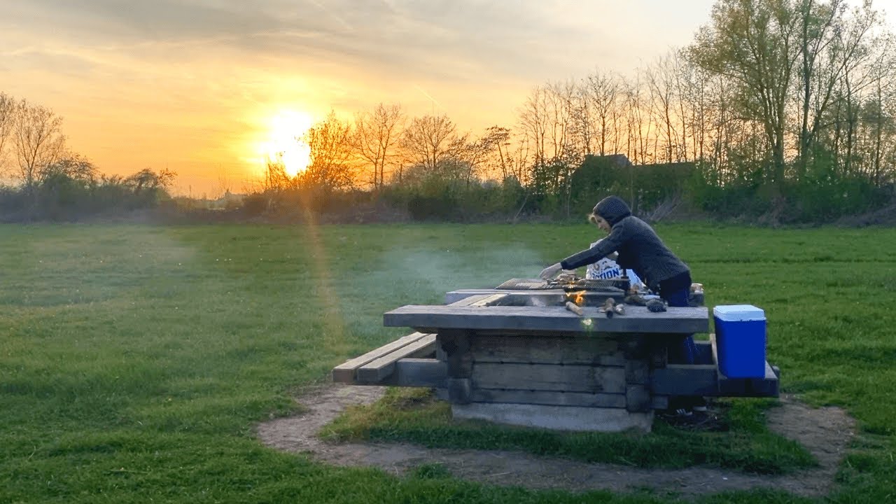 Churrasquinho no Camping | Vivendo na Bélgica