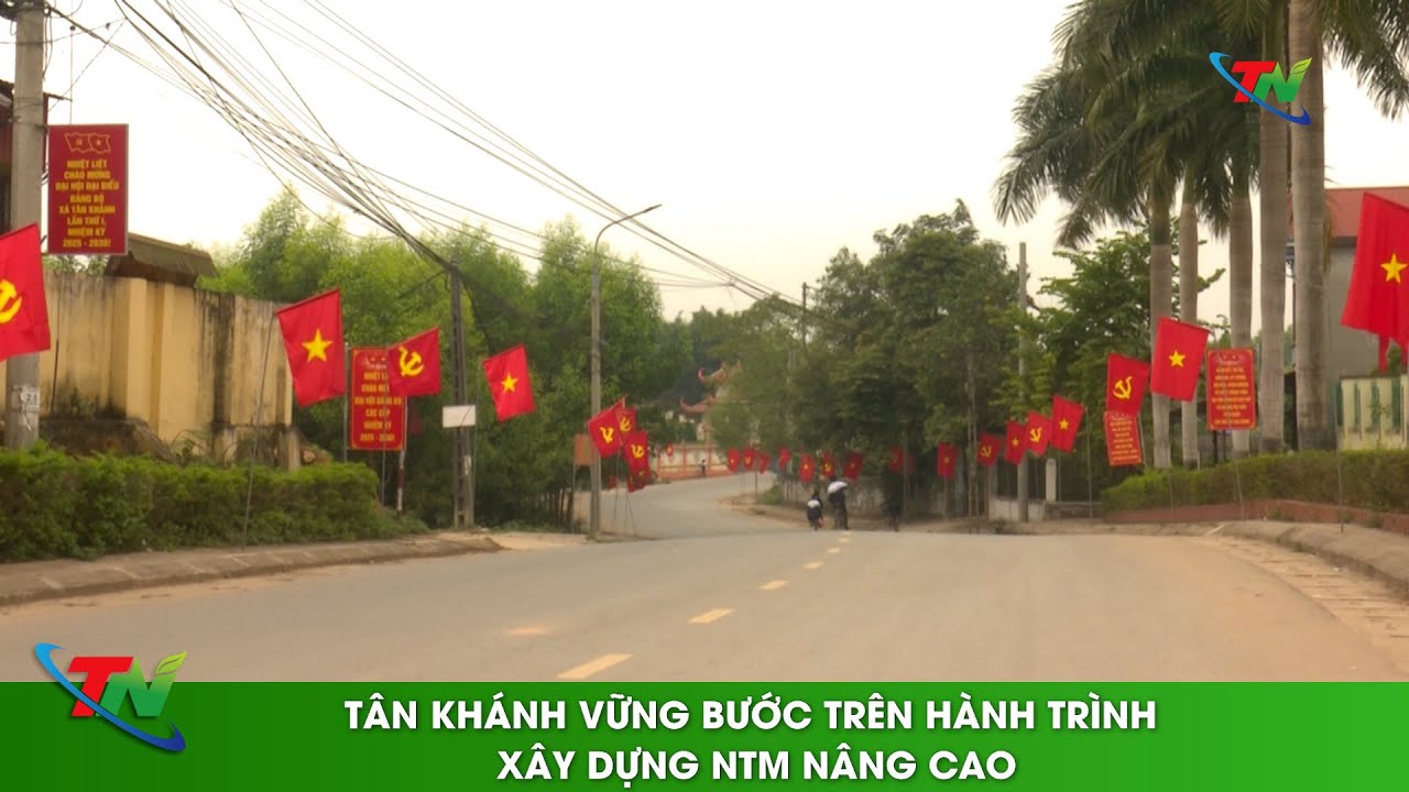 Tân Khánh vững bước trên hành trình xây dựng NTM nâng cao