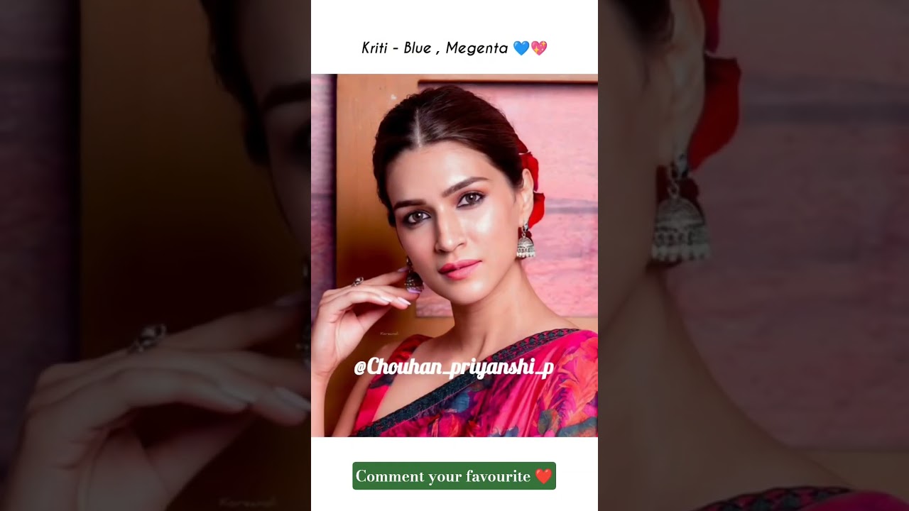 Bollywood actresses and their signature colour palette 🎨