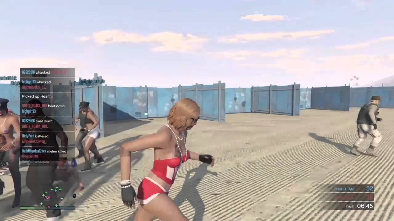 Crazy Ring fight on gta 5