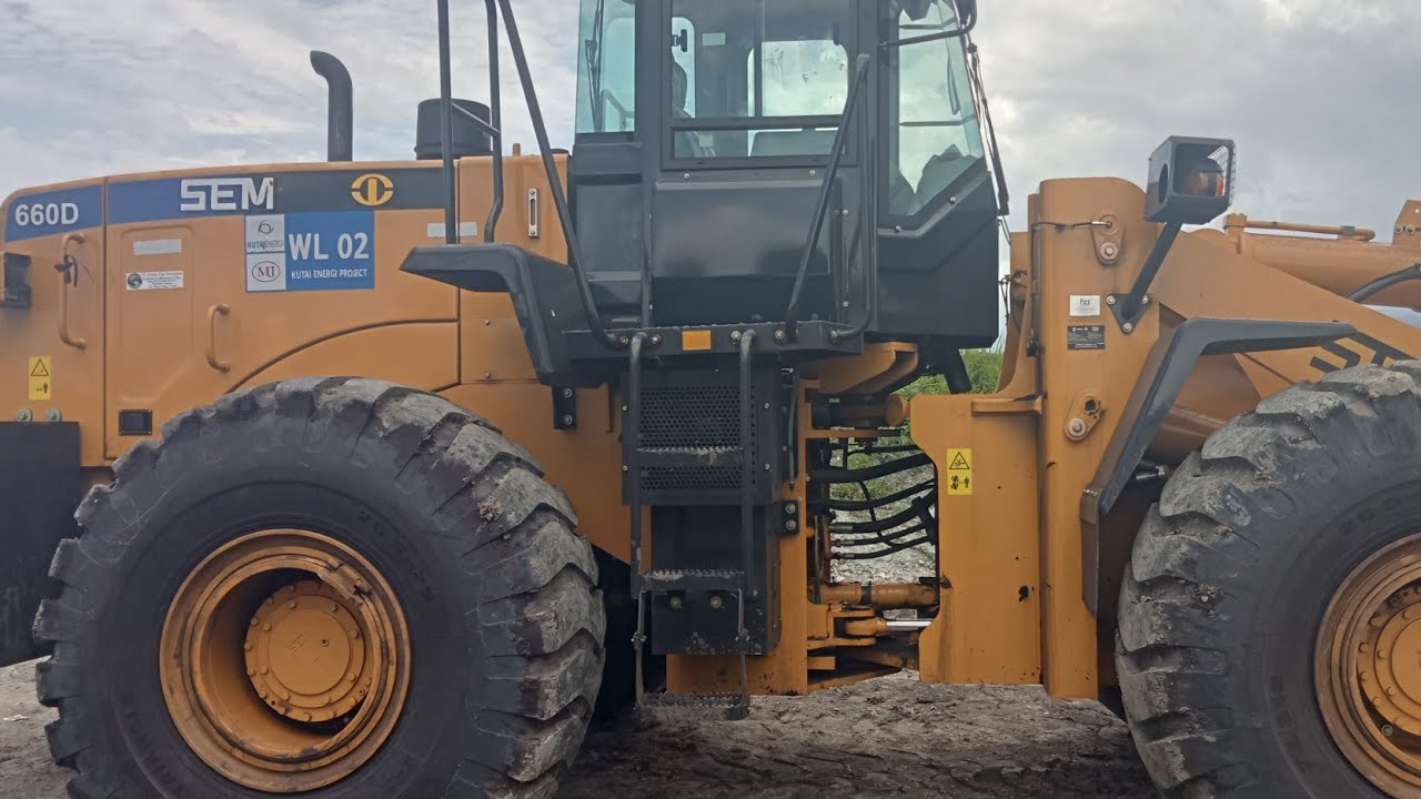 BELAJAR 🔴ADAPTASI UNIT BARU WHEEL LOADER SEM660D,KAKU