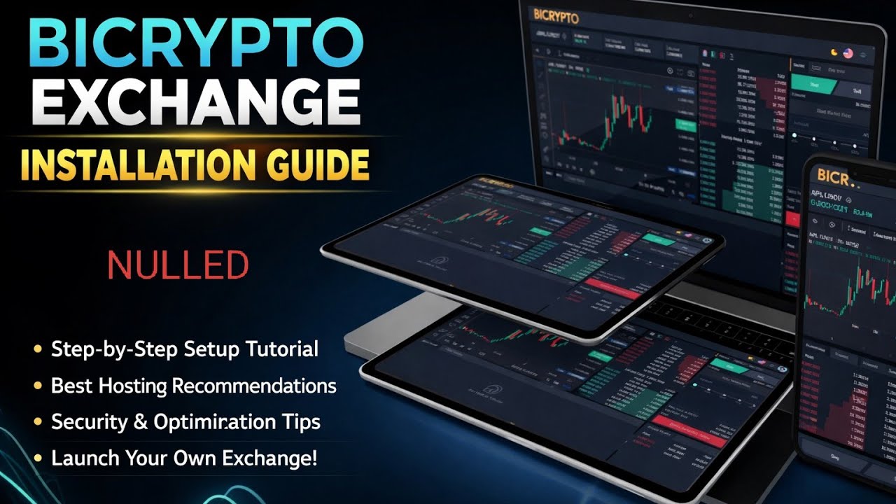 Bicrypto - Crypto Trading Exchange || All Addons Free || Very Low Price || Bicrypto Full Source code