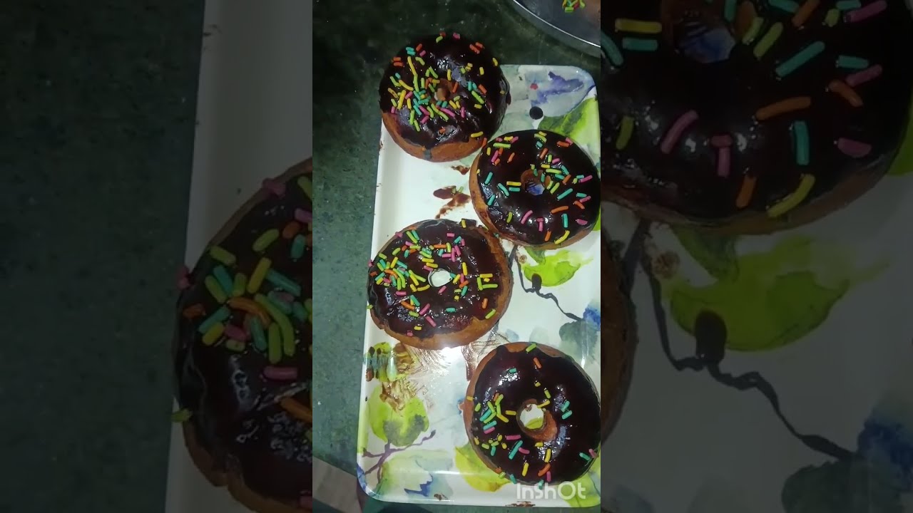 Bakery Style Donuts at Home – Easy Recipe 🍩🍩