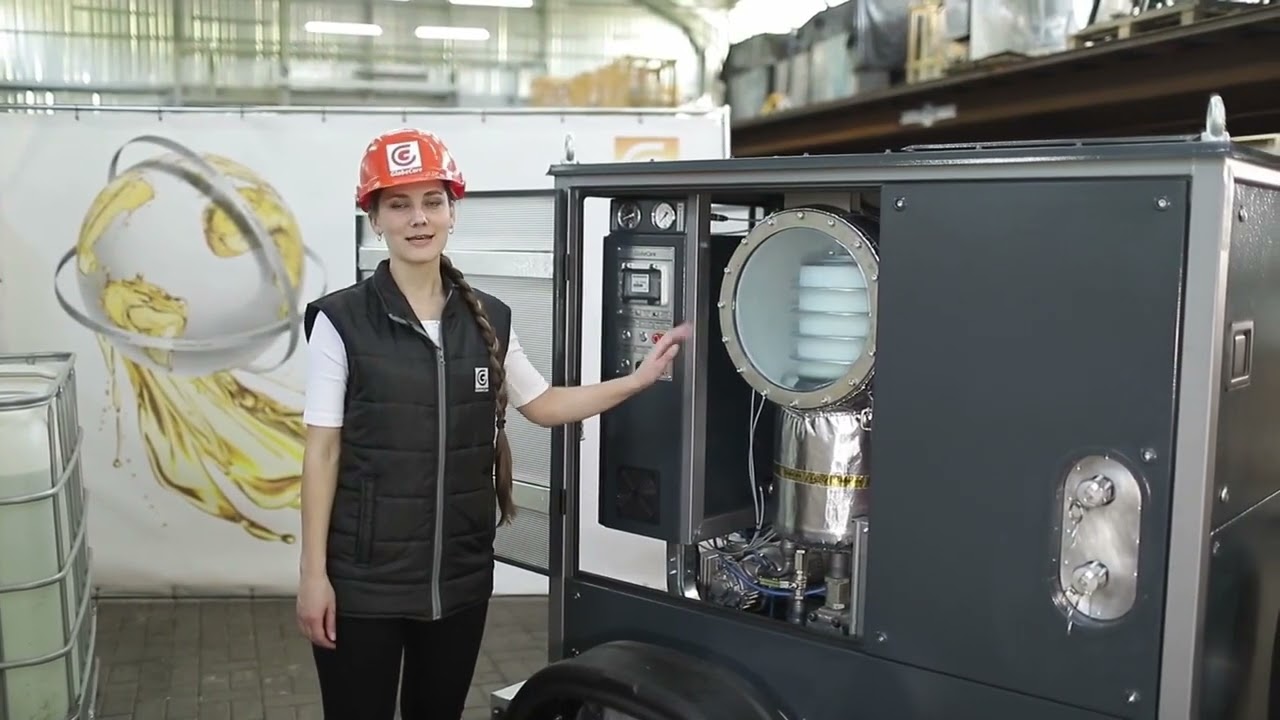 Unidad CMM-2 para desgasificación de aceite de transformador