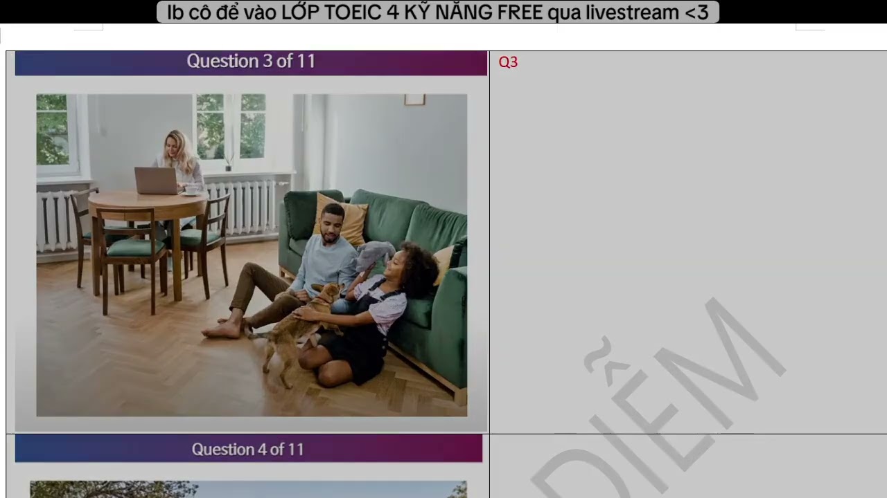 CHỮA TOEIC SPEAKING FULL TEST - LIVE 17/9/2025
