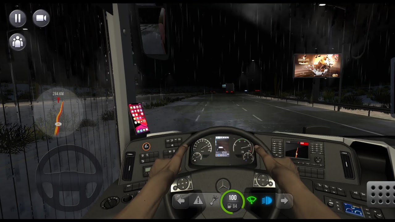 Bus Simulator : Ultimate |  MONTGOMERY TO MACON | Zuuks | Mobile  | RTX Game