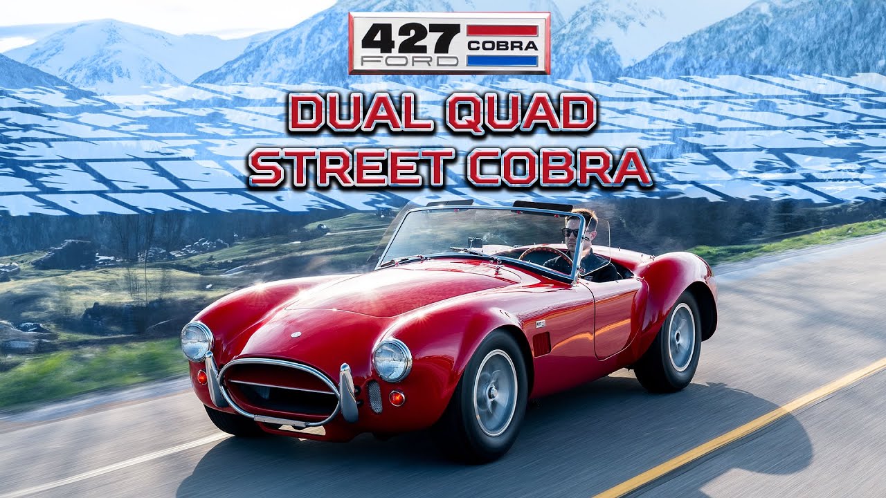 История Shelby и этот Dual Quad 427 Street Cobra!
