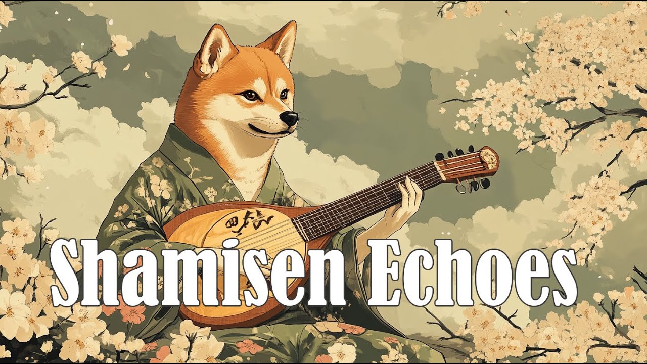 【和風BGM】  Mystical Strings 🎶 Traditional Japanese Shamisen for Deep Focus || Japanese Modern Fusion