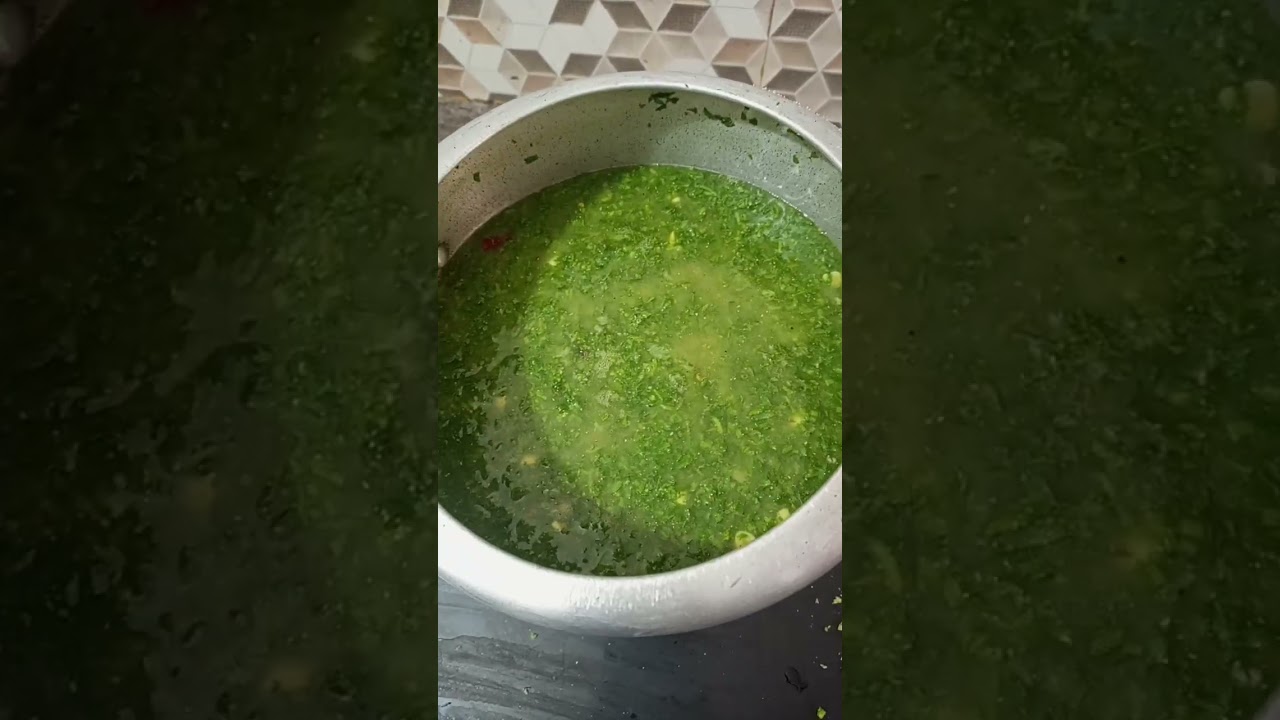चने का साग बनाने का नया तरीका |chane ka saag banane ka ekadam aasan tarika | short feed |