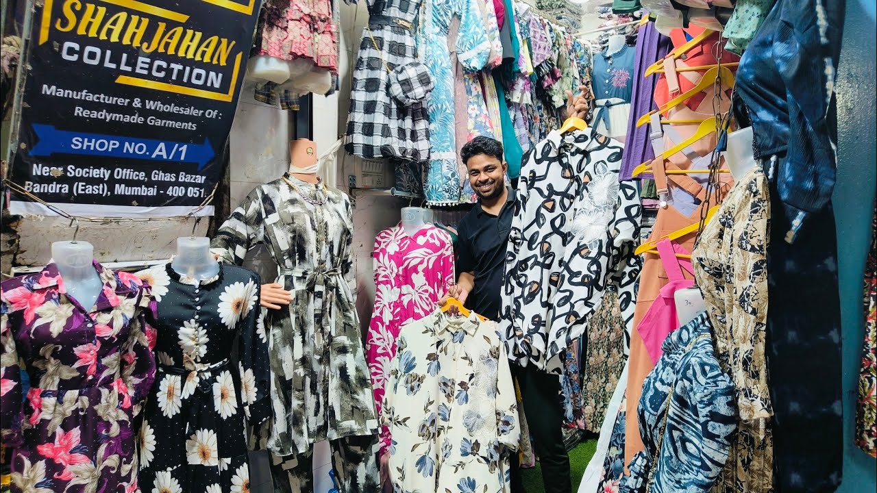 Wholesale dress collection || long midi wholesale market in mumbai