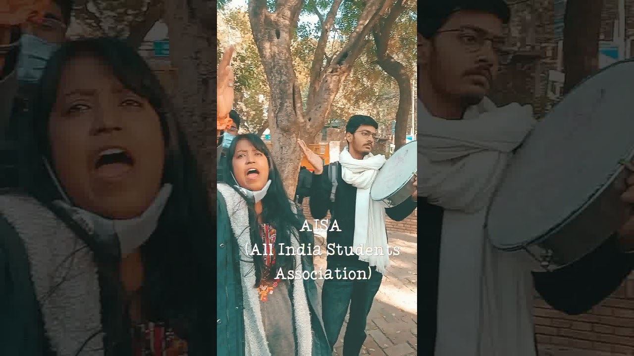 AISA - All India Students Association , Delhi University, #ReopenDU । Ashutosh Singh Boddh
