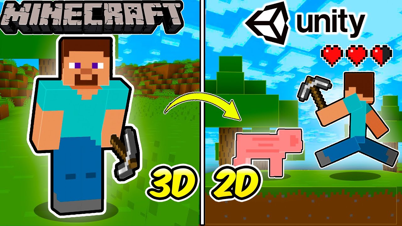 Cre&eacute; Minecraft en 2D