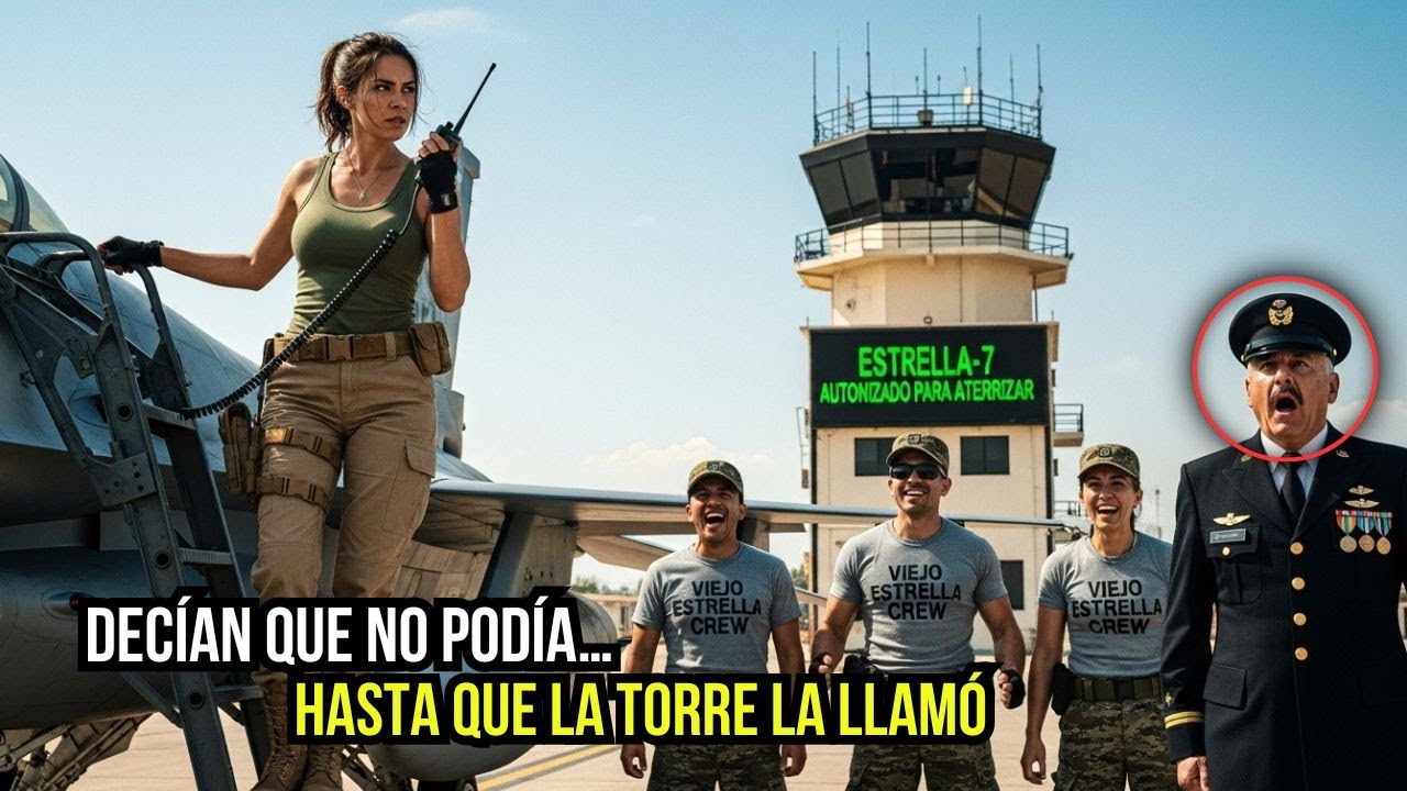 Se burlaron de su código… hasta que la torre anunció: “Estrella-7, autorizado para aterrizar”