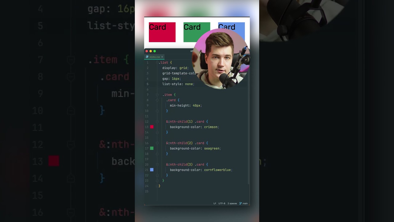 CSS Nesting &mdash; новая фича нативного CSS